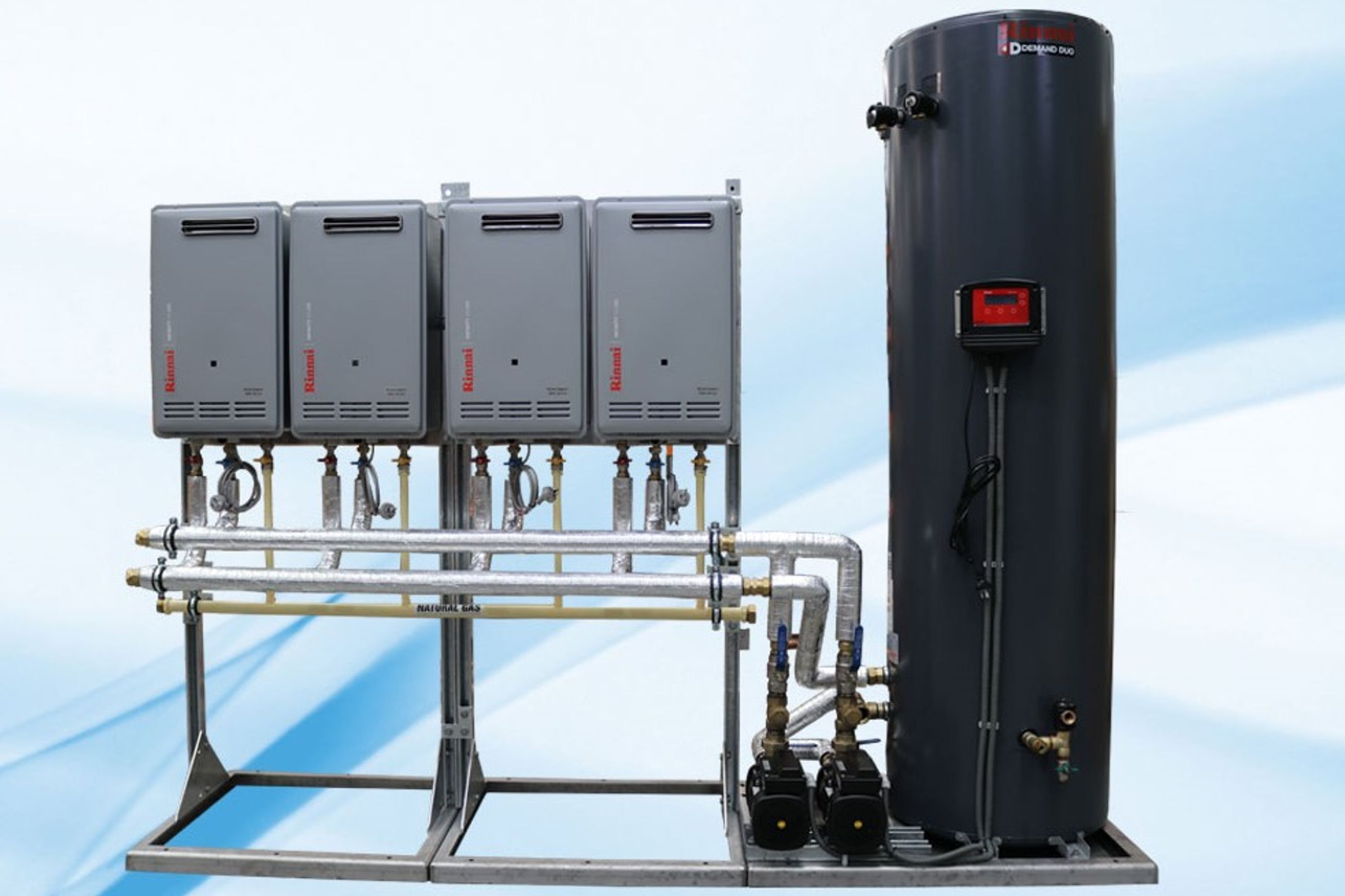 Demand Duo Integrated Floor Hot Water System