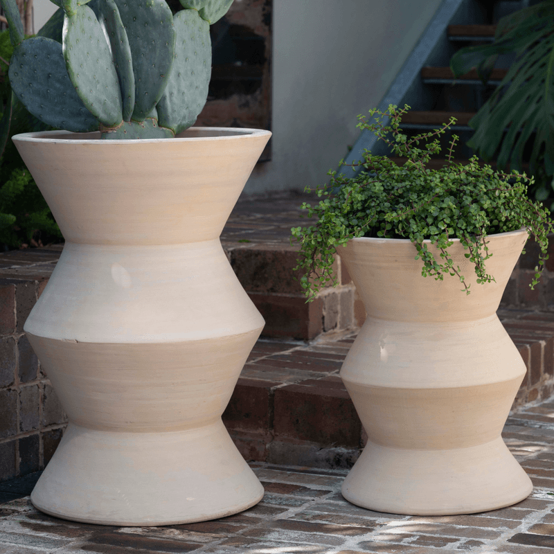 Handthrown Terracotta Geo