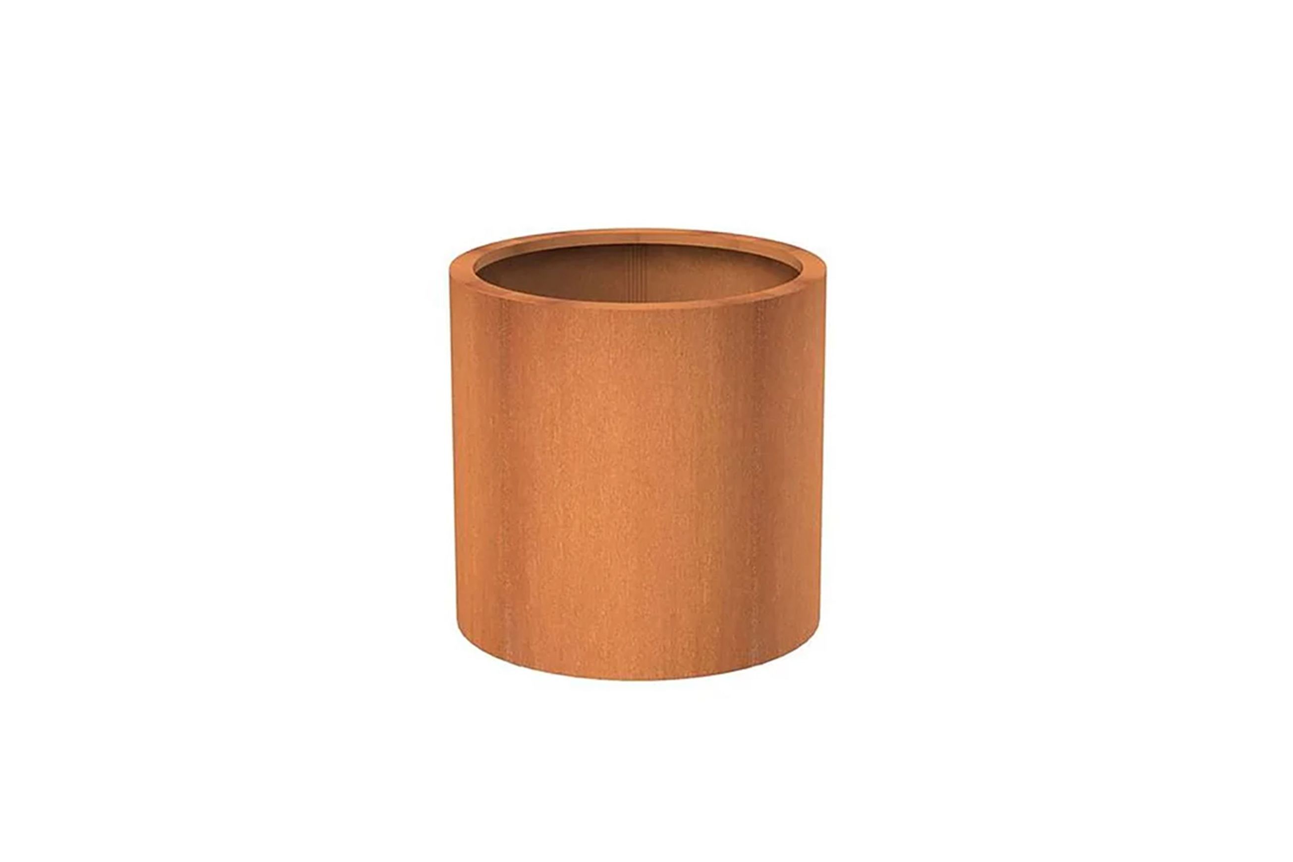 Round Corten Planter 