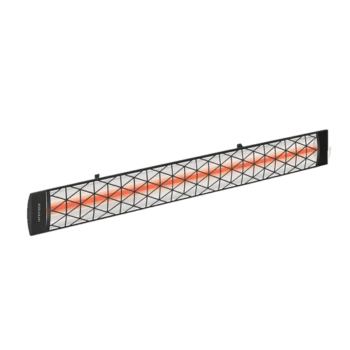 C40 4000W Black/Contemporary Facia Infrared Heater