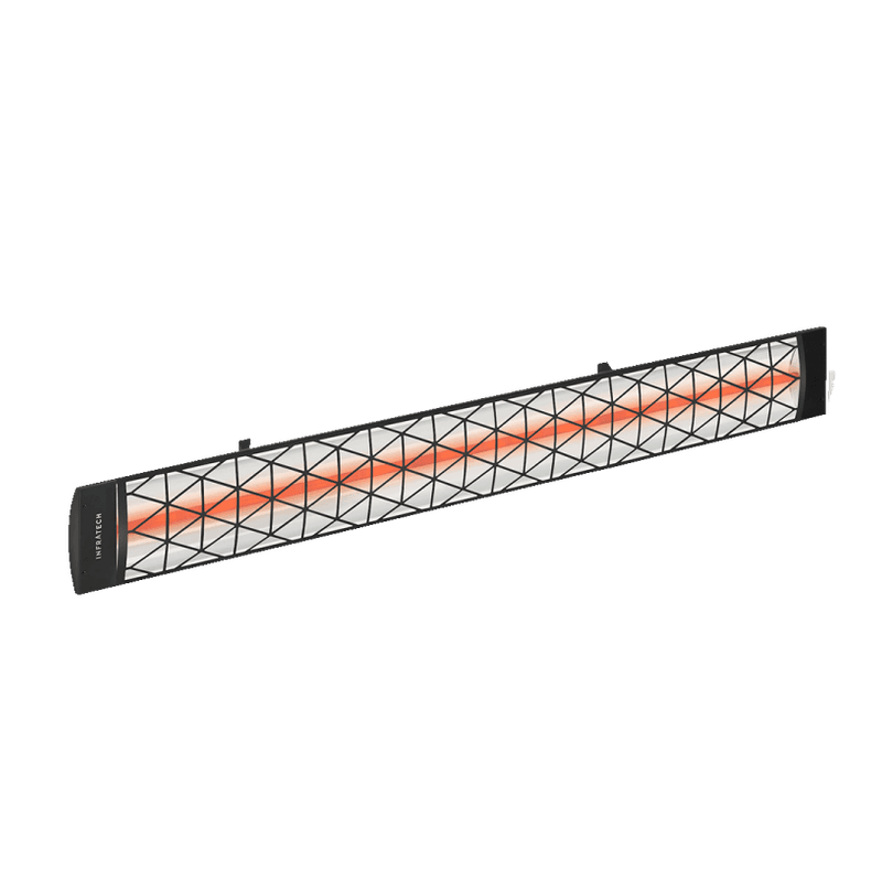 C40 4000W Black/Contemporary Facia Infrared Heater