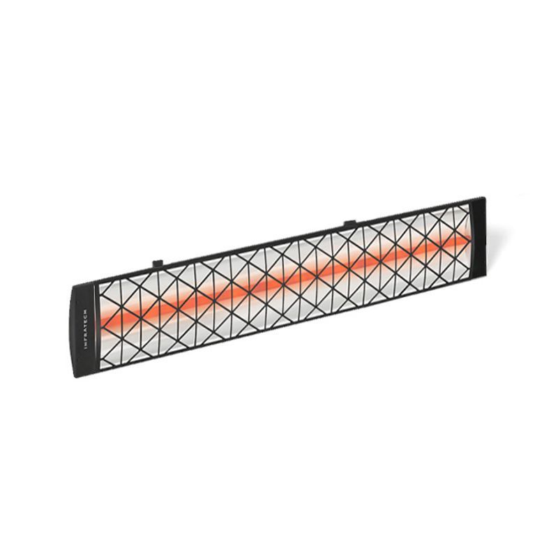 C26 2600W Black/Contemporary Facia Infrared Heater