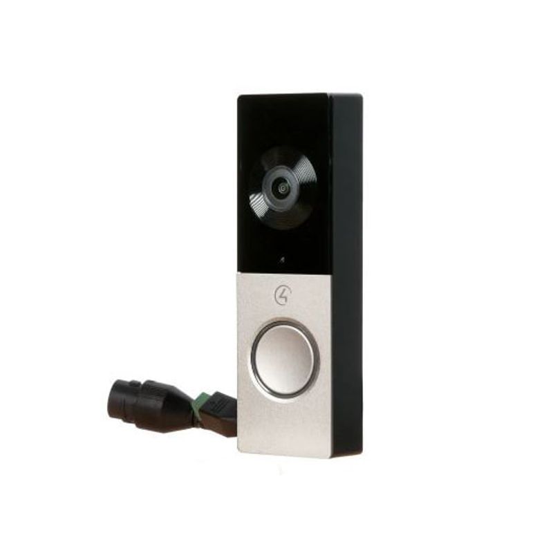 Control4 Chime Video Doorbell, Wi-Fi (Satin Nickel)