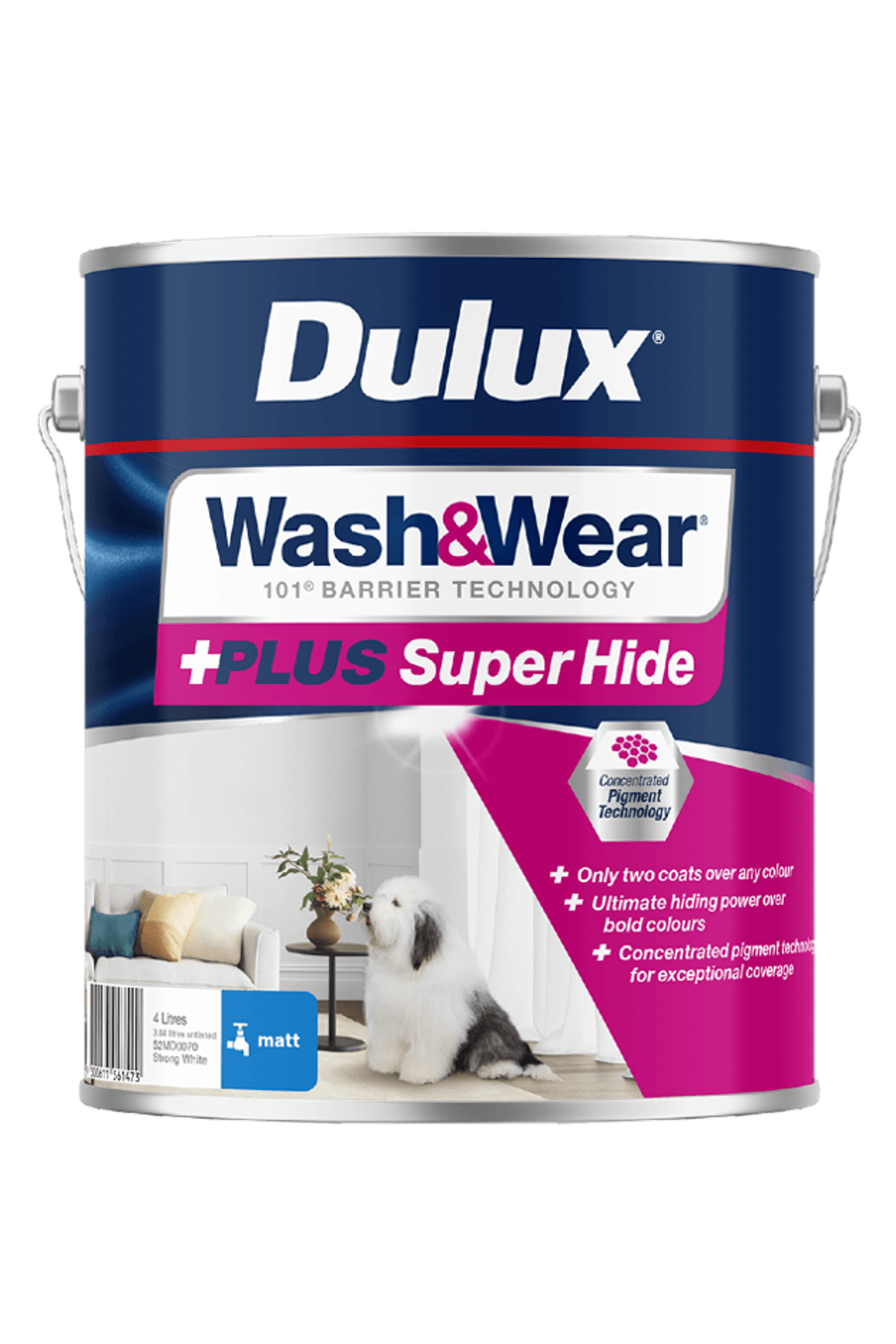 Wash&Wear® +PLUS Super Hide Matt