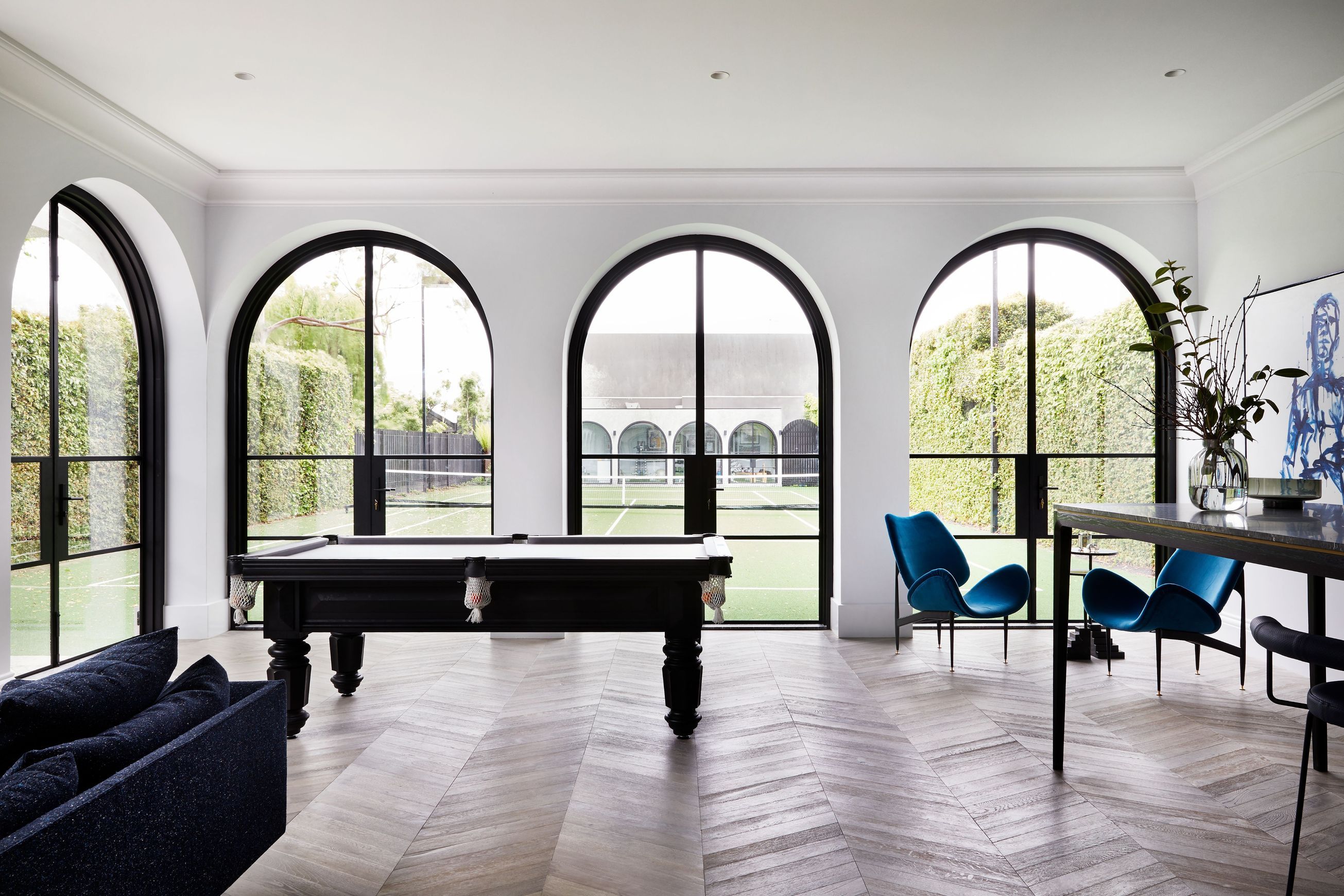 Arched Steel Doors