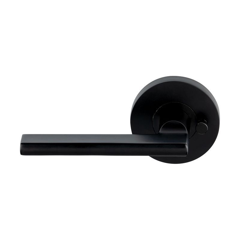 Picton Privacy Lever Handle Black E18BK