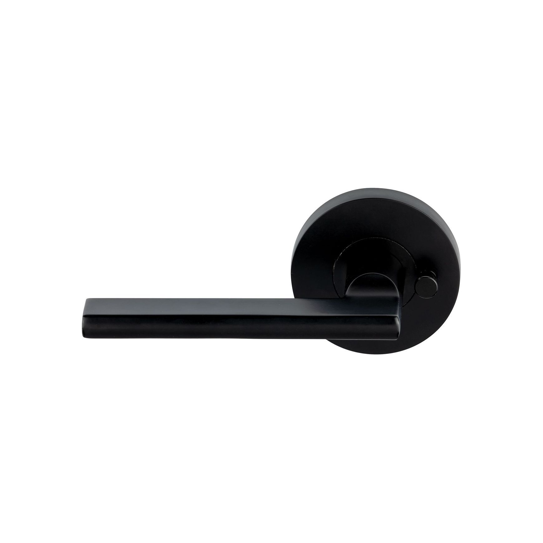 Picton Privacy Lever Handle Black E18BK