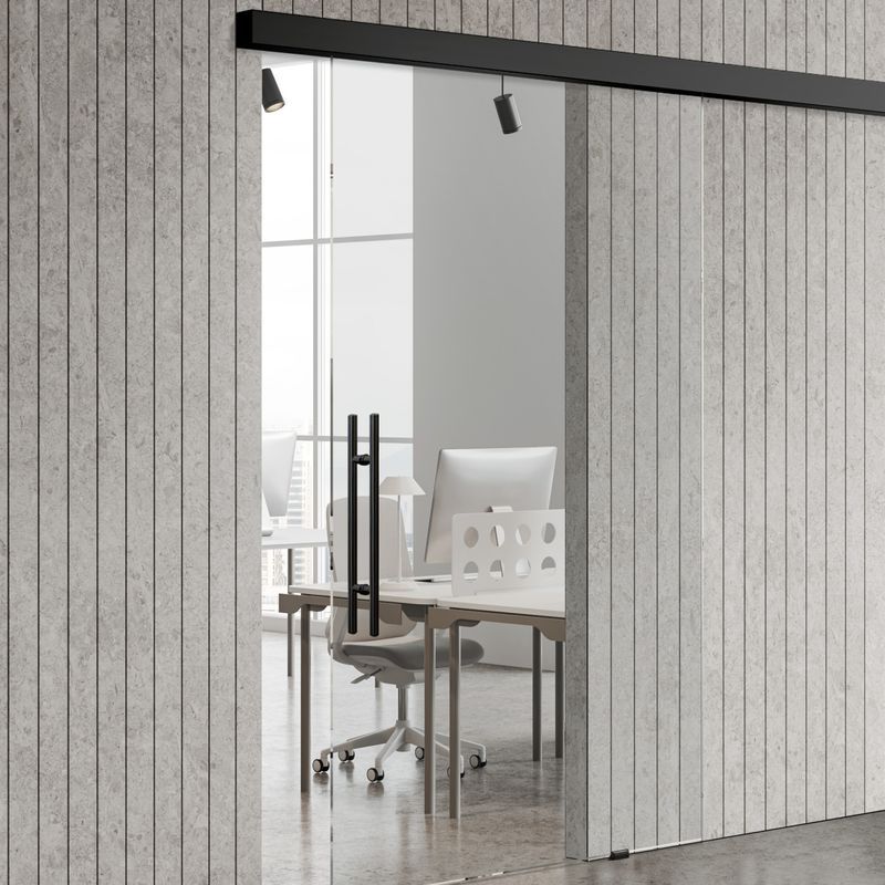 GlasGlide™ Frameless Glass Sliding Panel System