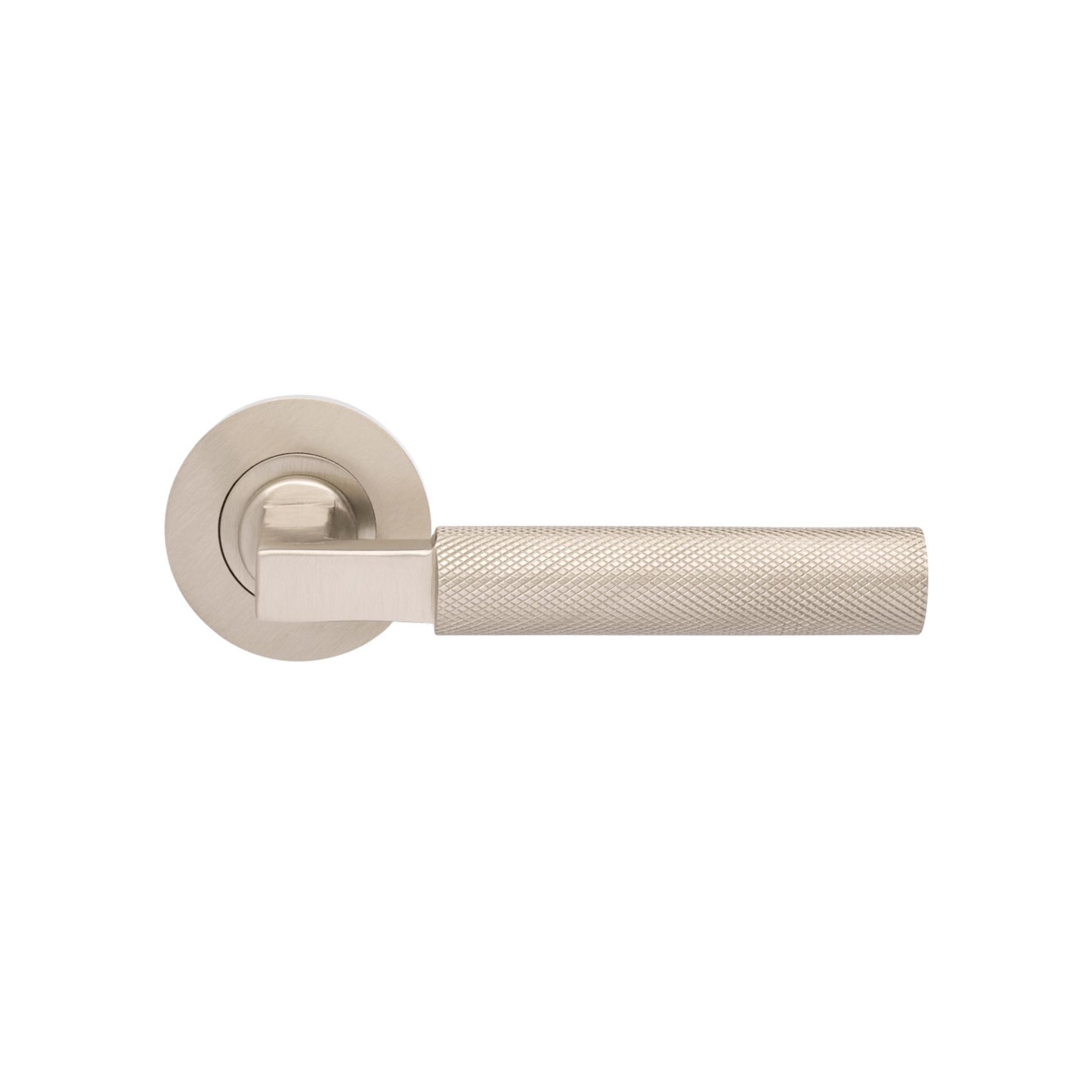 Zanda Zurich Door Handle Lever Set on Round Rose