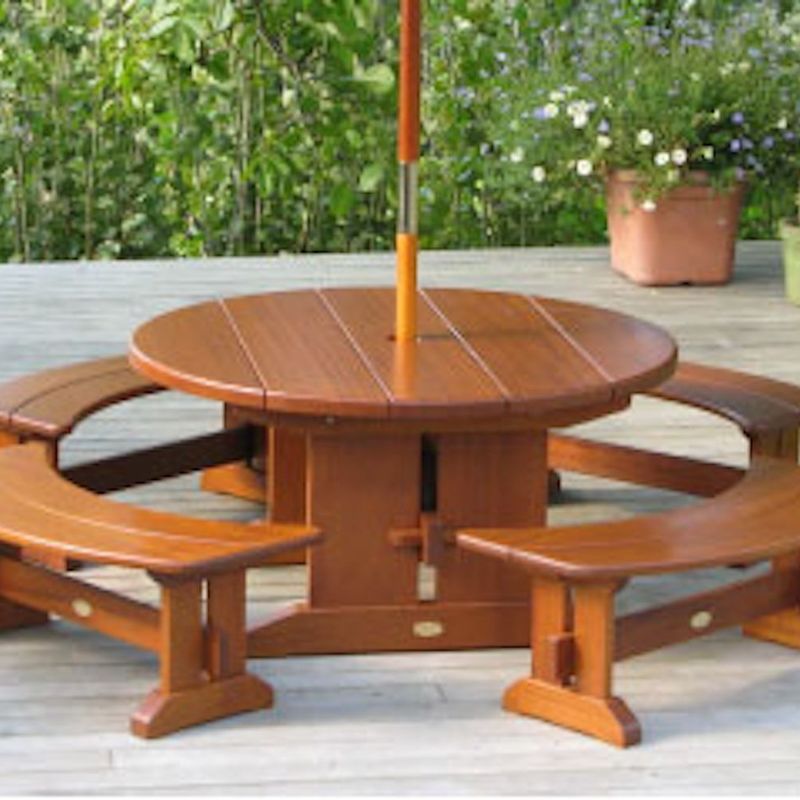 Outdoor Round Table Suite for Children