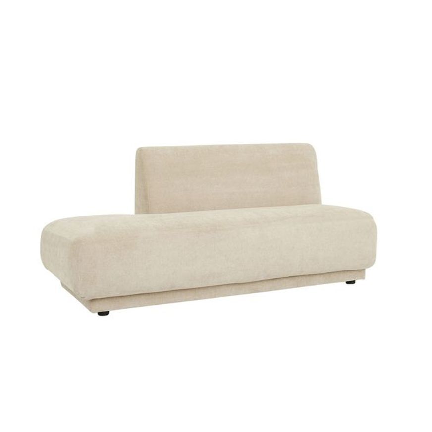 Juno Pebble Open Left Chaise Sofa
