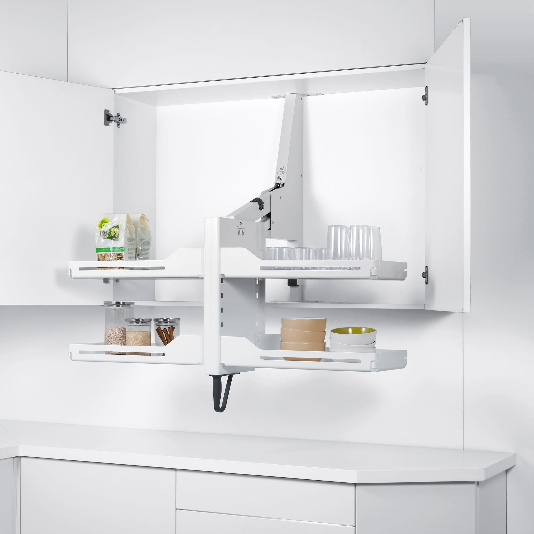 Peka Pegasus Pull-down Shelf lift