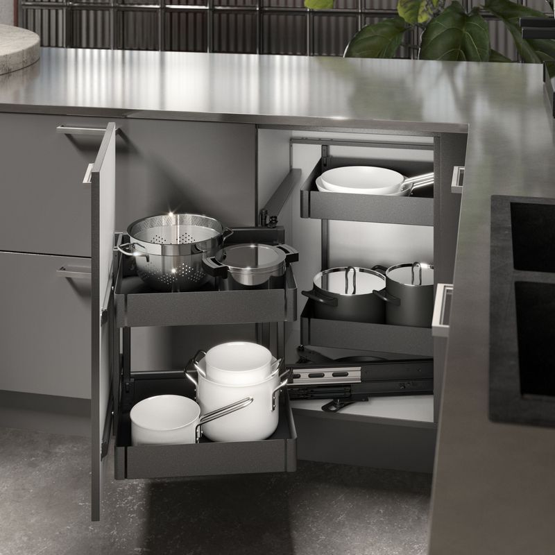 Goro | Corner cabinet pull-out