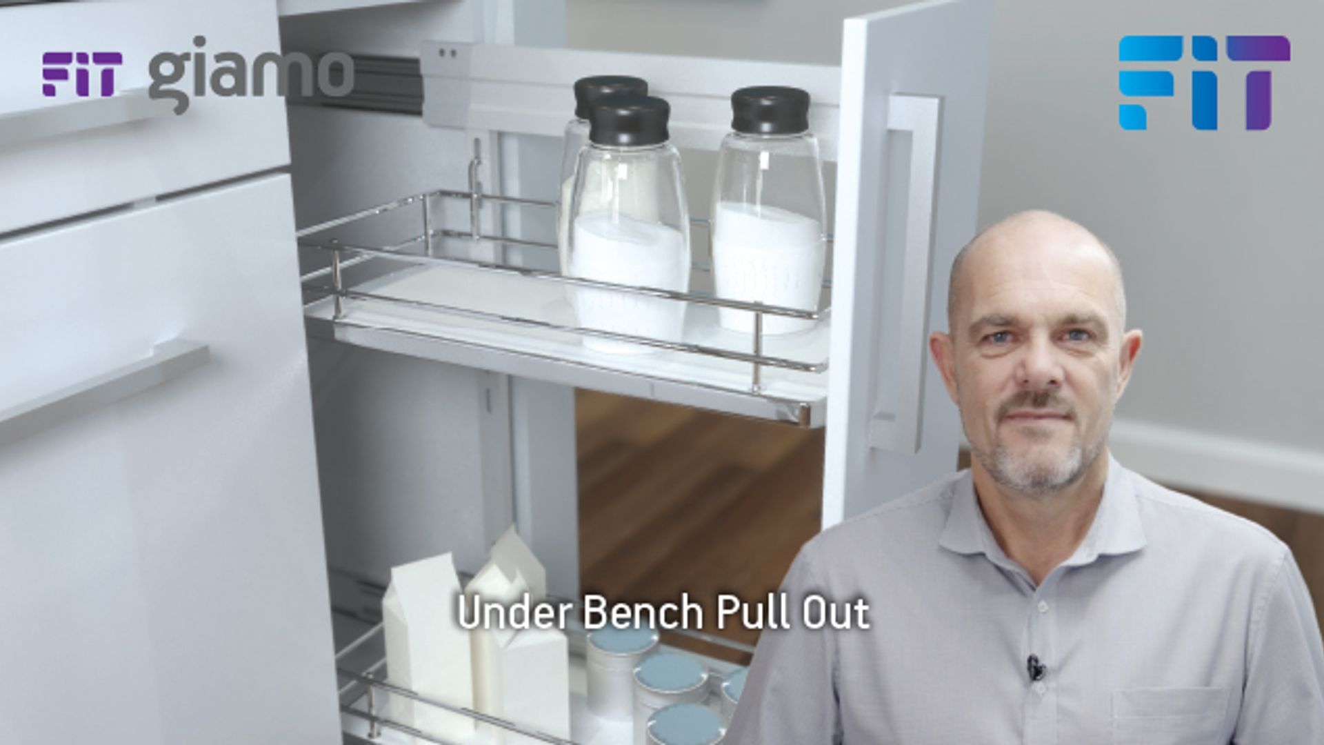 FIT For Purpose Product Video - FIT Giamo Under Bench Pull Out - Several Sizes, Styles & Set Ups
