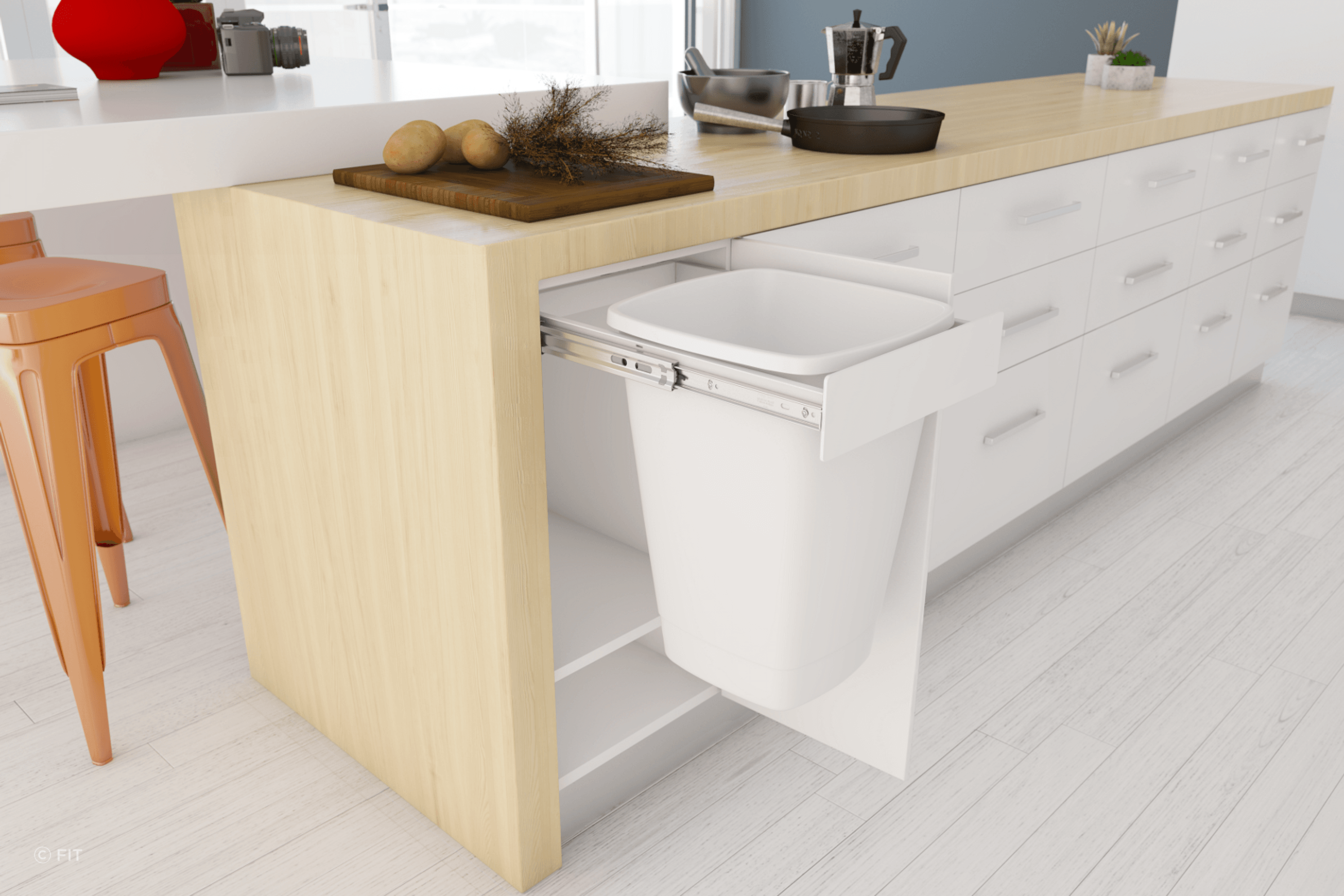 Tanova Simplex Pull Out Kitchen Bins