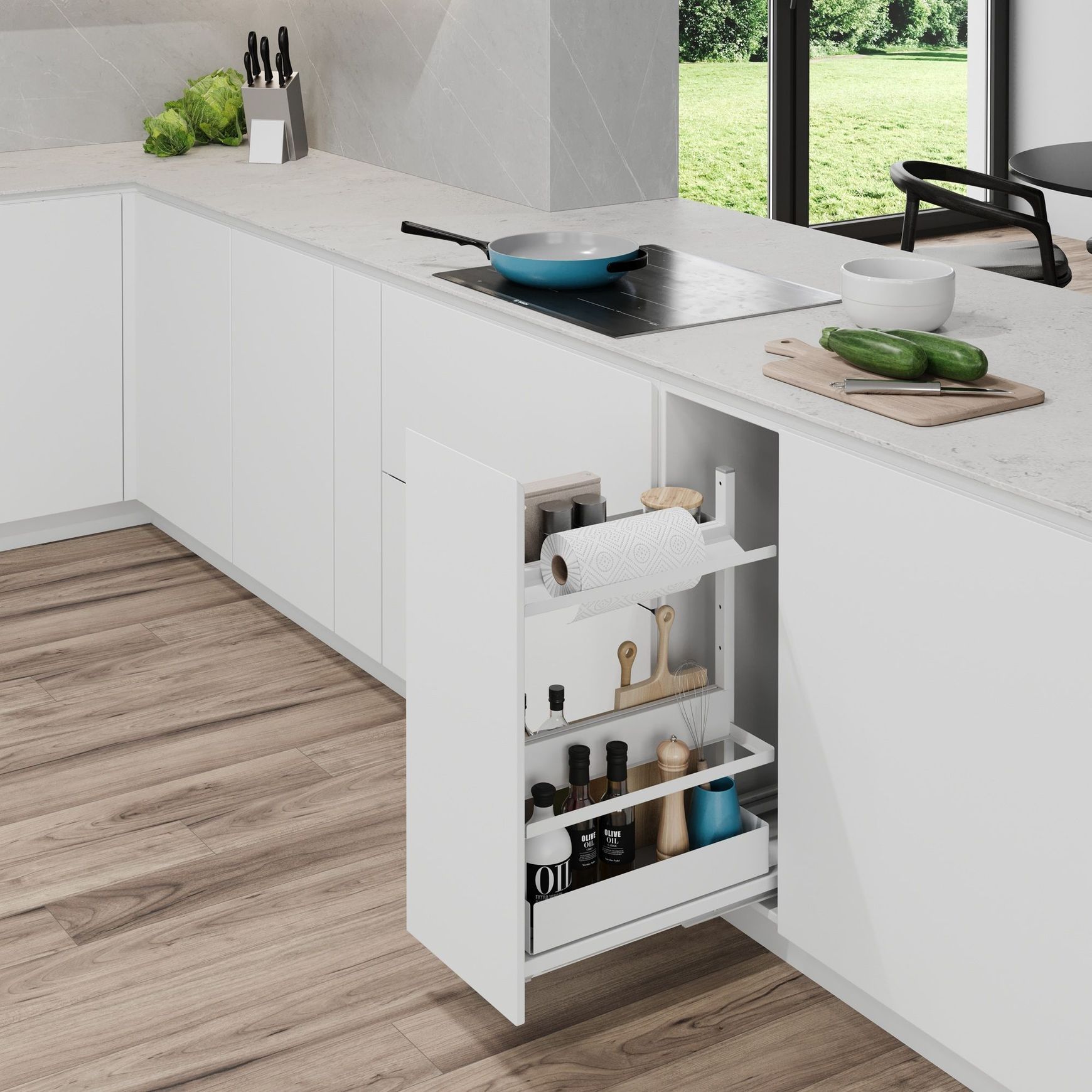 Essentio® by Vauth-Sagel: VS SUB® Larder Flex Pull Out