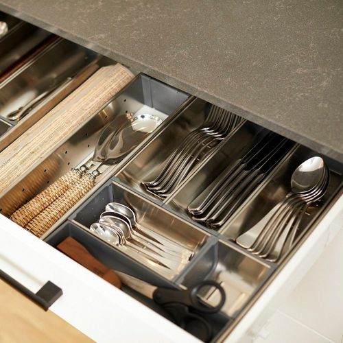 Inoxa Stainless Steel Drawer Organising System