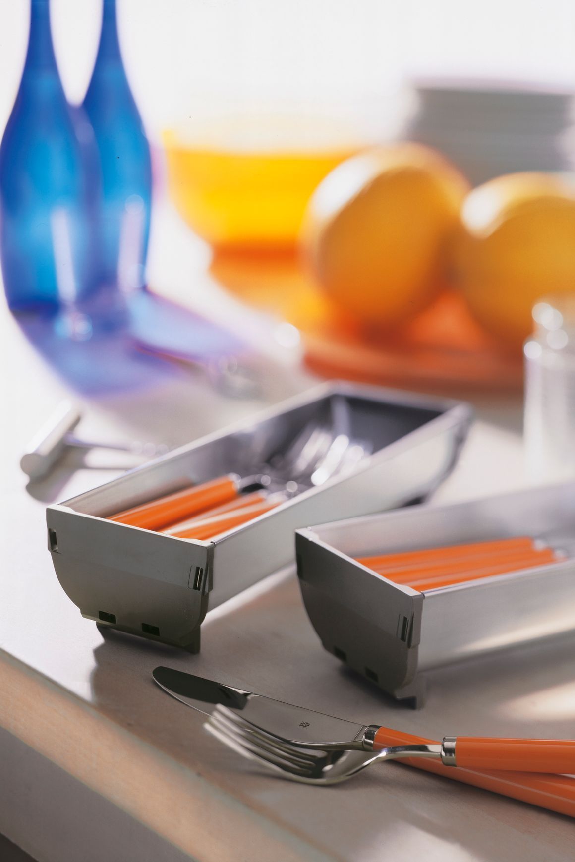 3/4 Medium Stainless Steel Tray