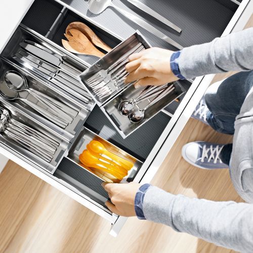 1/4 Square Stainless Steel Tray