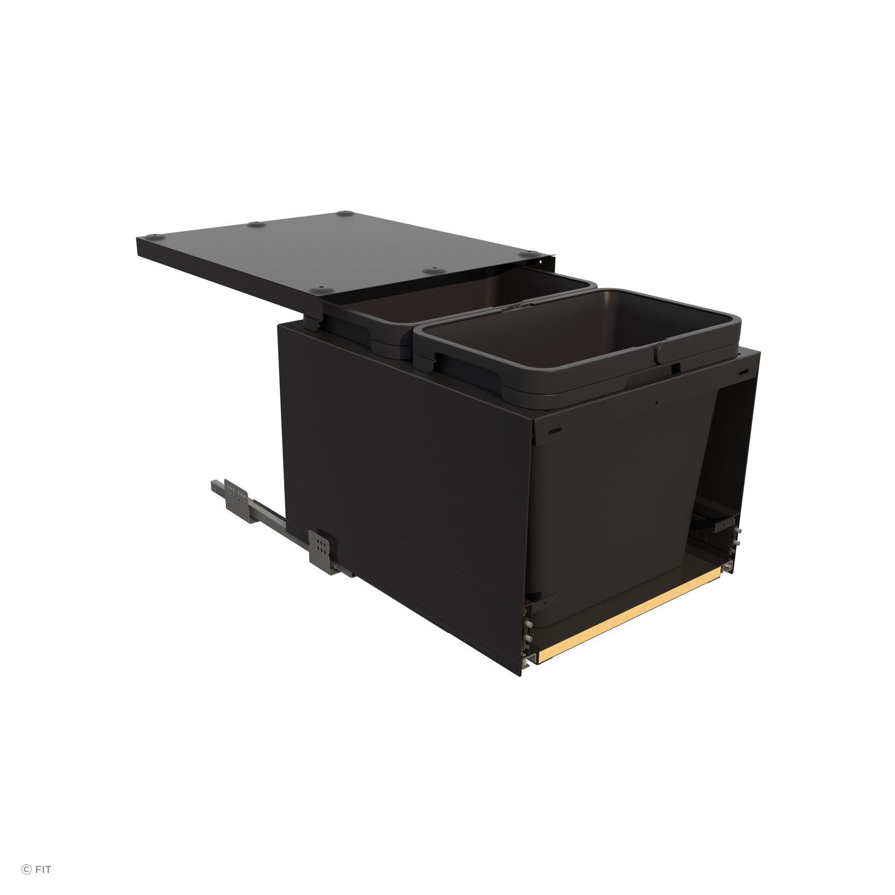Tanova FLEX Kitchen Bin Solution For Slimline Drawers