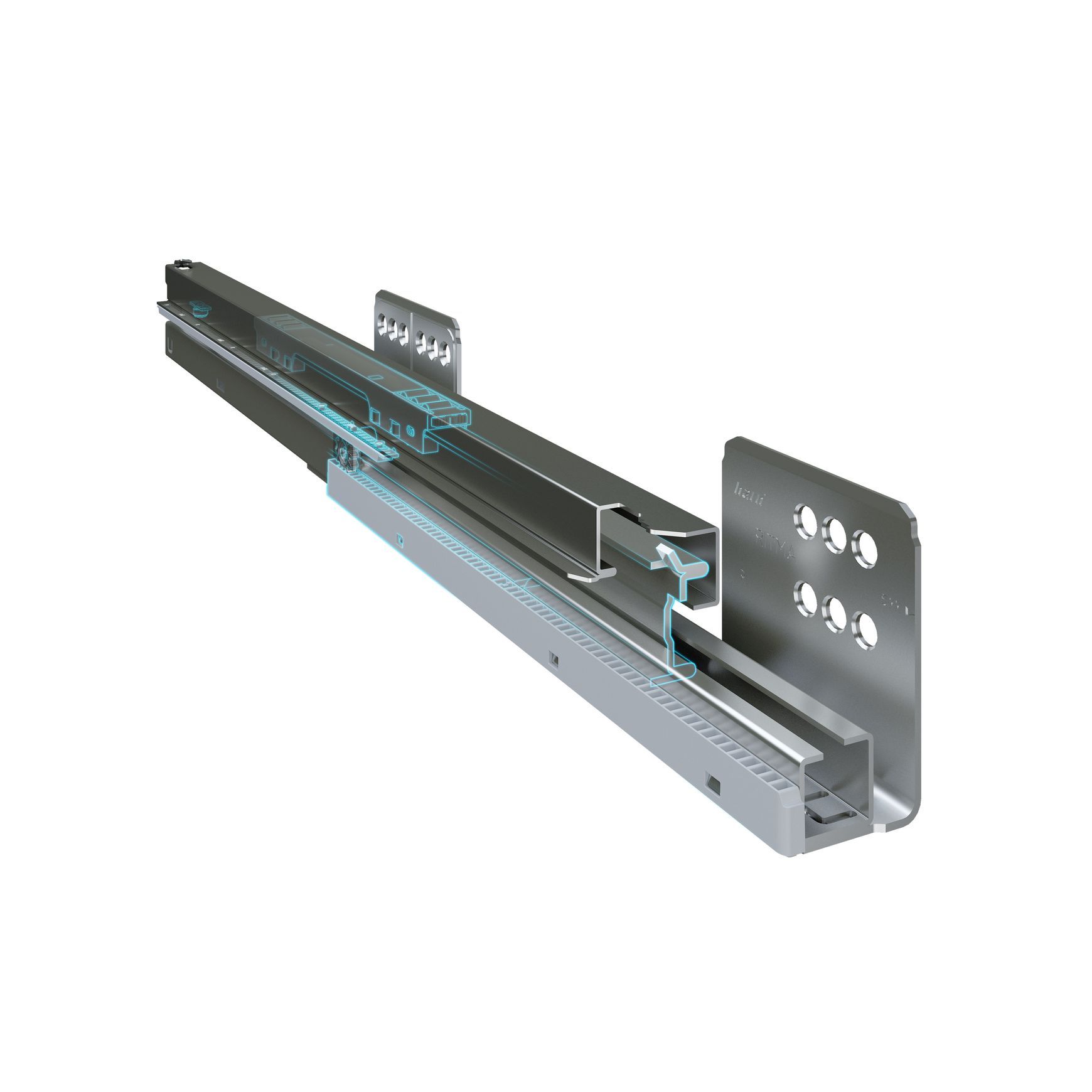 ALUNAN T Slimwall Soft Close Drawer System