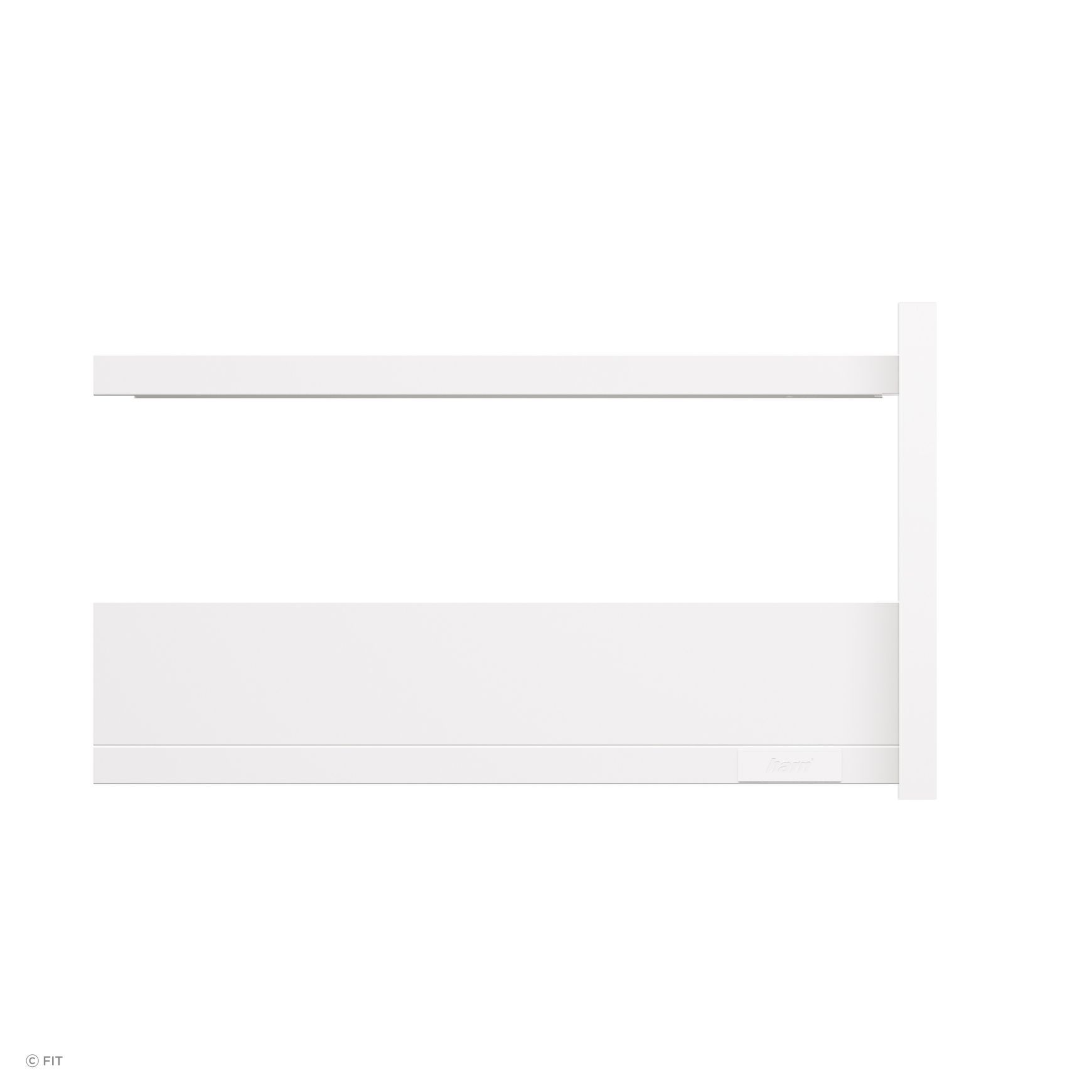 ALUNAN T Slimwall Soft Close Drawer System