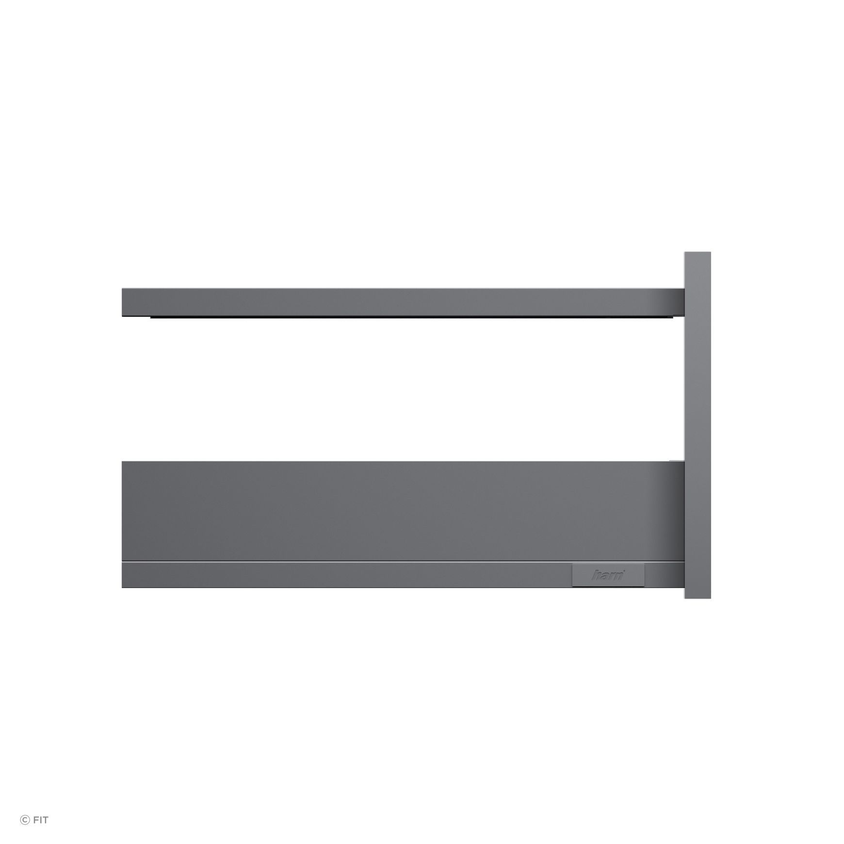 ALUNAN T Slimwall Soft Close Drawer System