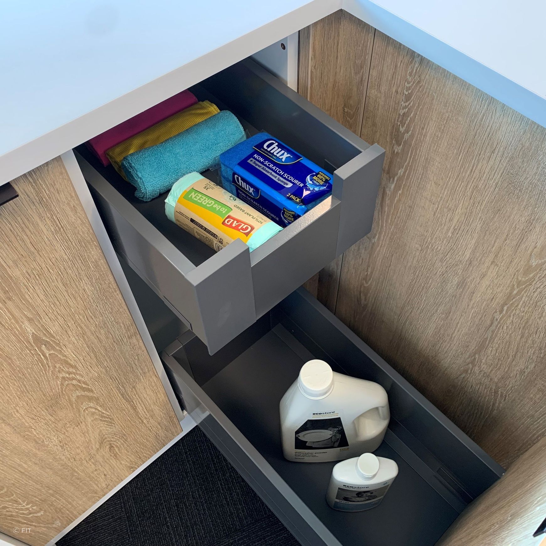 ALUNAN T Slimwall Soft Close Drawer System