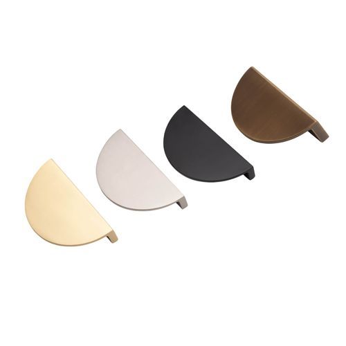 Albany Luna Half Moon Solid Brass Pull Handles