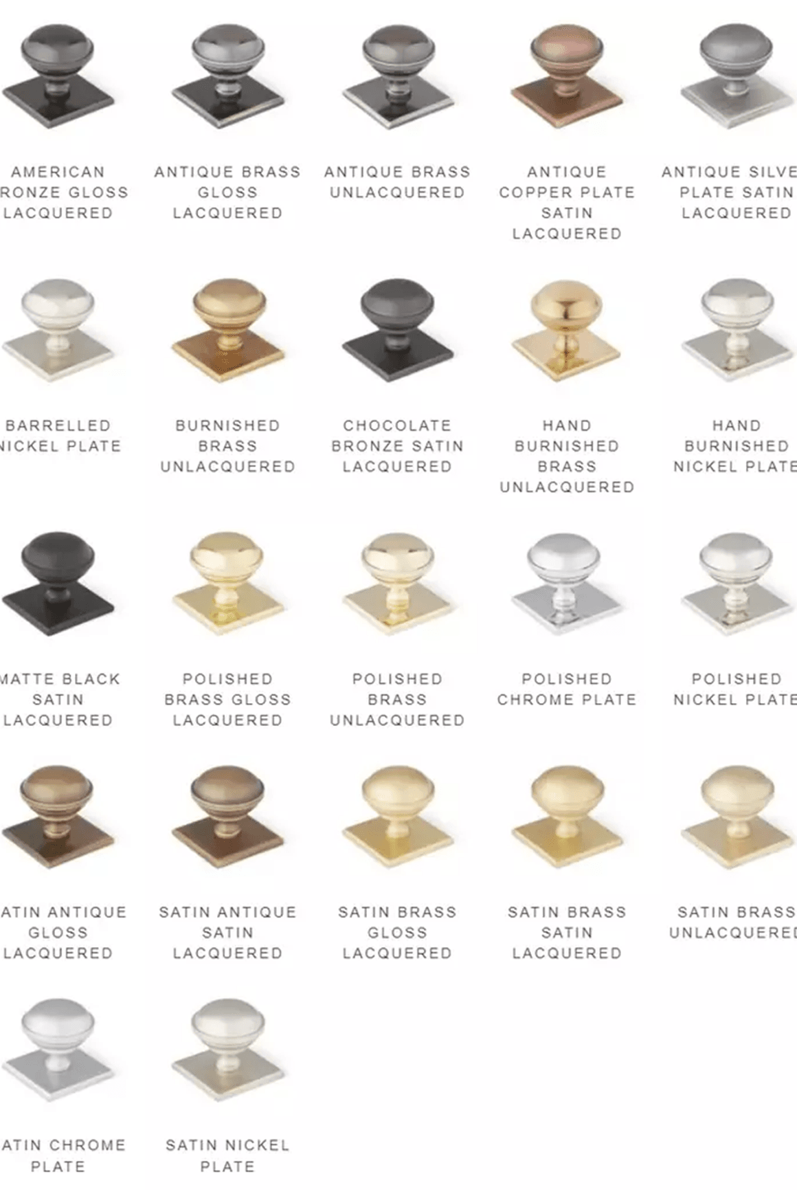 Armac Martin - Mix1 Diamond Knurl Appliance Pull Plate
