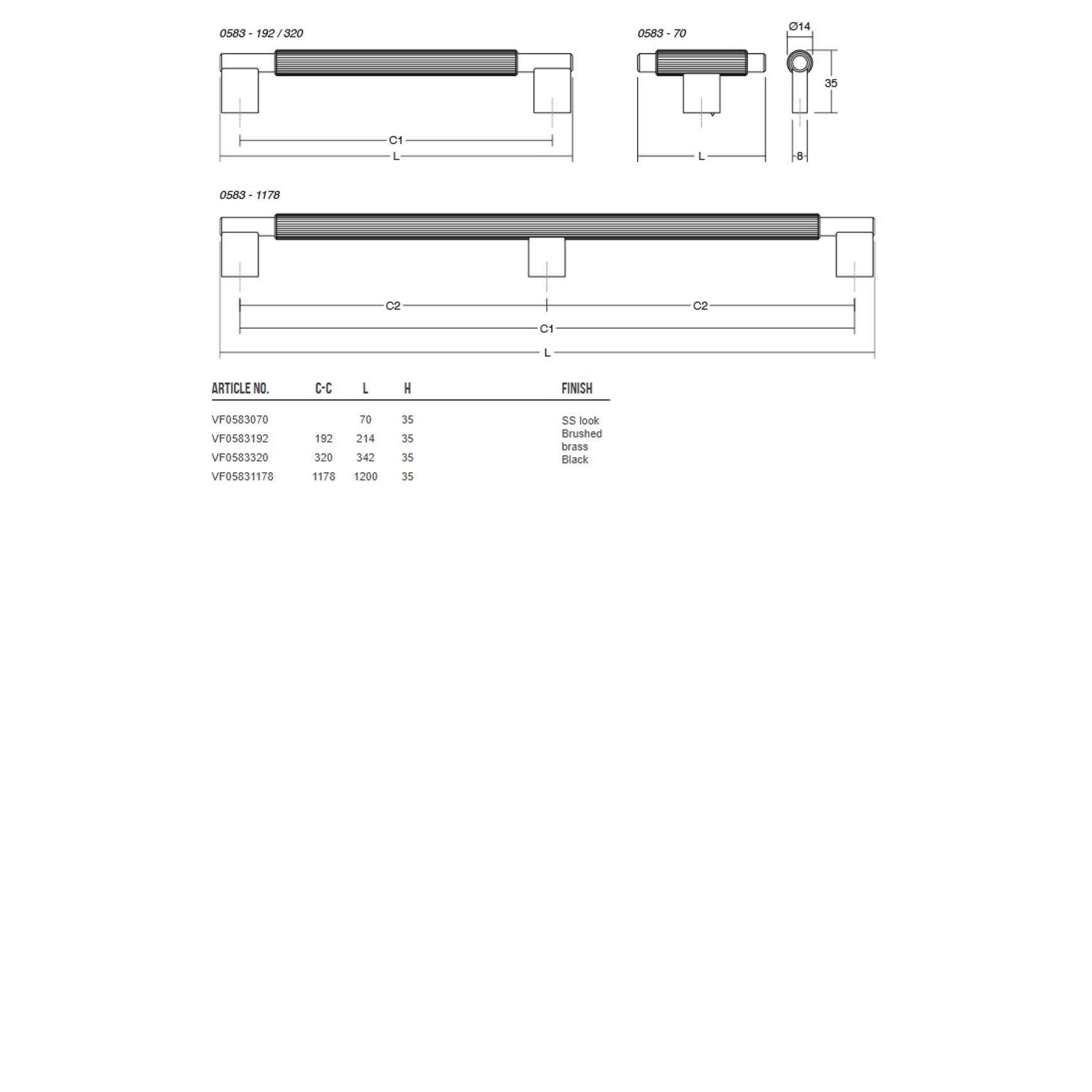 ARPA Cabinet Handle