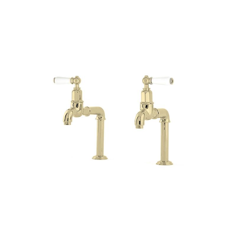 Perrin & Rowe Mayan bibcock kitchen taps with levers