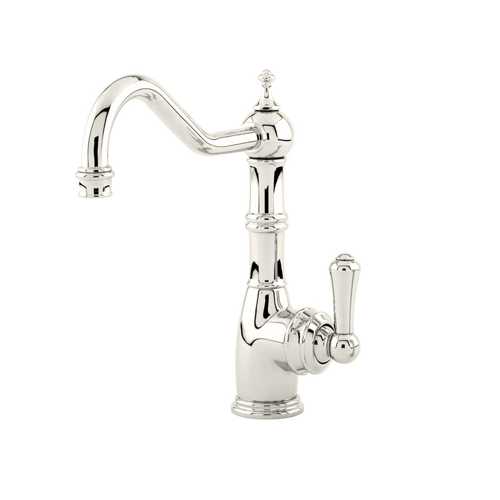 Perrin & Rowe - Aquitaine Country 1 Hole Sink Mixer With Single Metal Lever