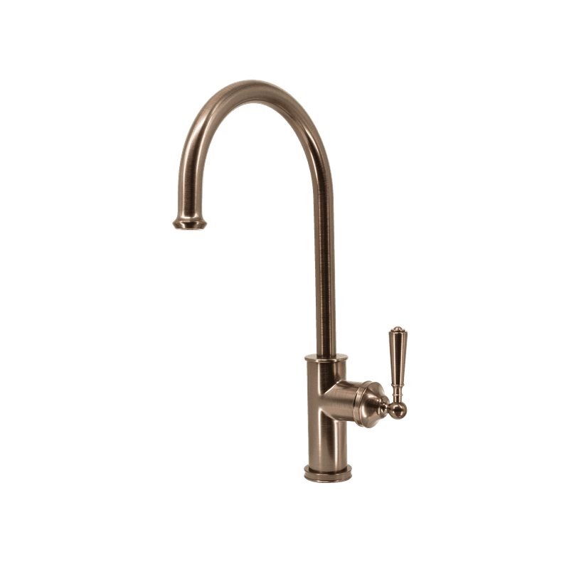 Roman Gooseneck Swivel Kitchen Mixer Oil Rubbed Bronze