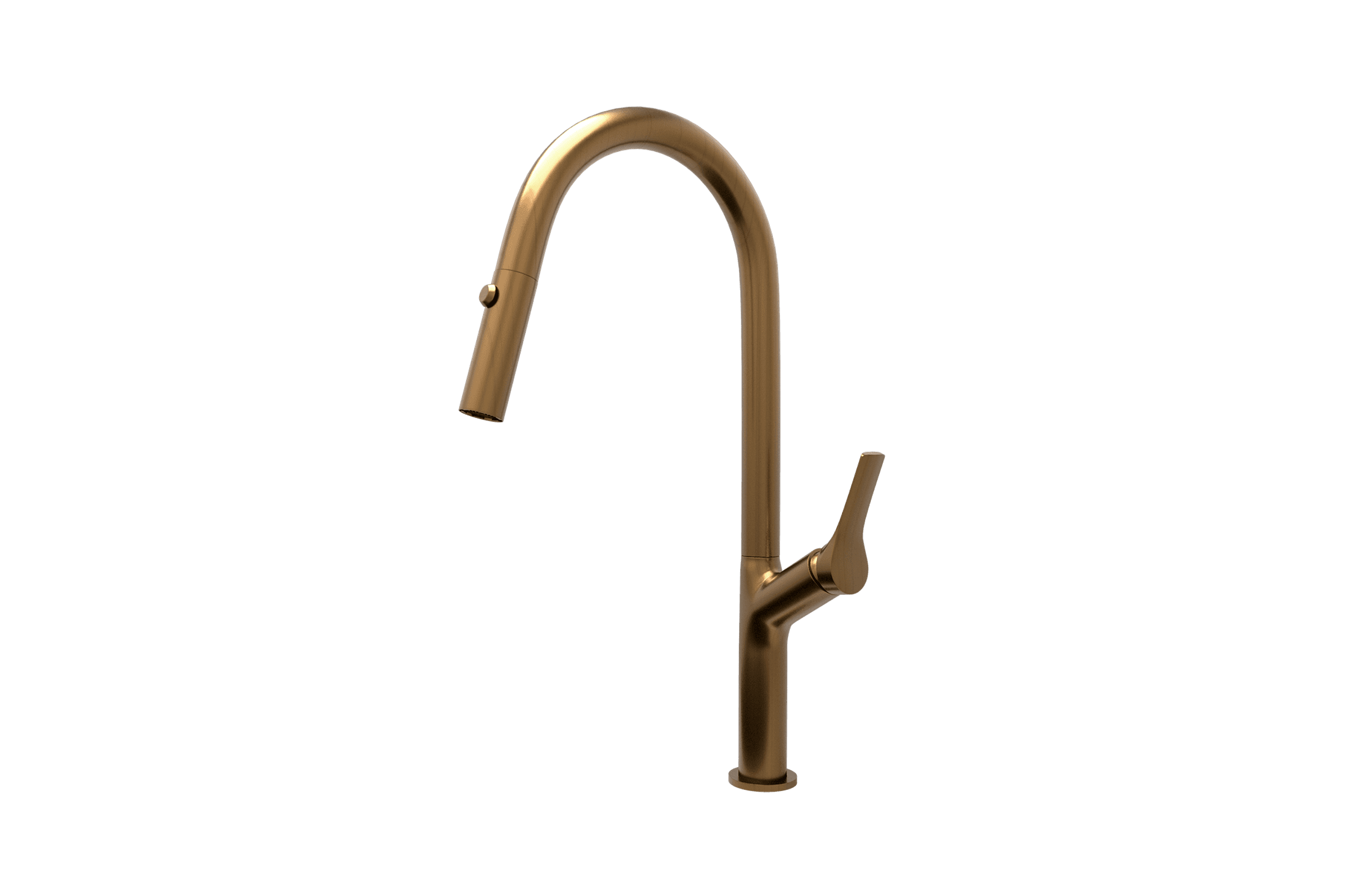 Muse Extractable Kitchen Mixer Brushed Copper