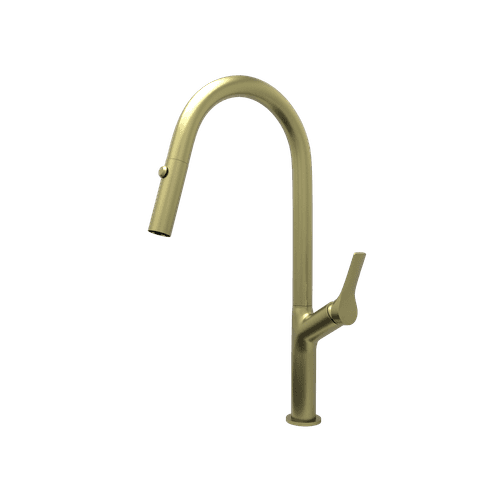 Muse Extractable Kitchen Mixer Brushed Gold