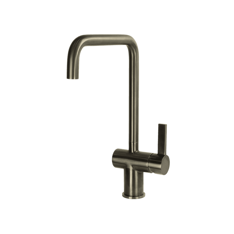 Urban Straight Neck Kitchen Mixer Gun Metal