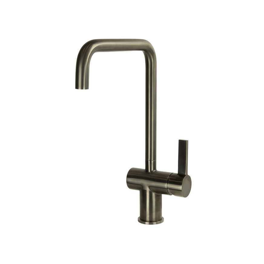 Urban Straight Neck Kitchen Mixer Gun Metal