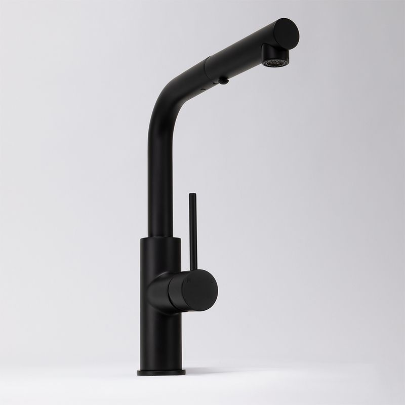 Nisa Square Pull Out Mixer Matte Black