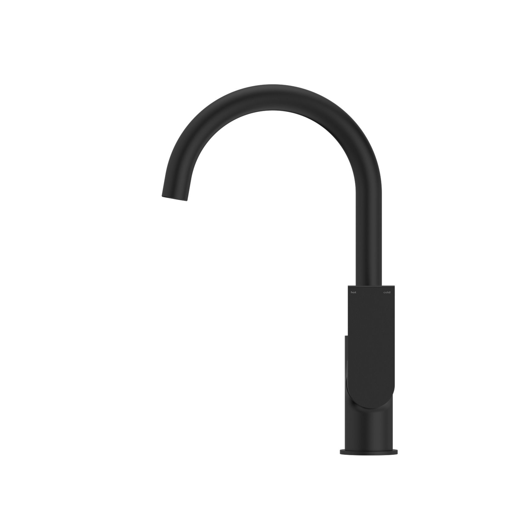 Bianca Kitchen Mixer Gooseneck Spout | Matte Black