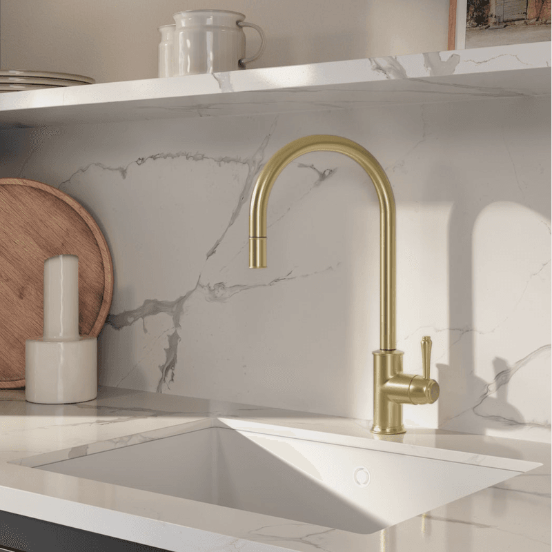 Kingsley Commercial Pull-Out Kitchen Mixer