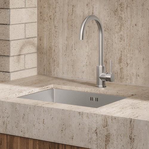 Sola Outdoor Kitchen Mixer | Stainless Steel