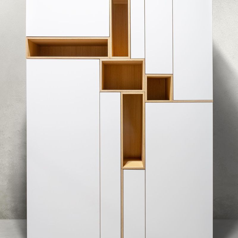 Charisma Acrylic on Birch Panels - White