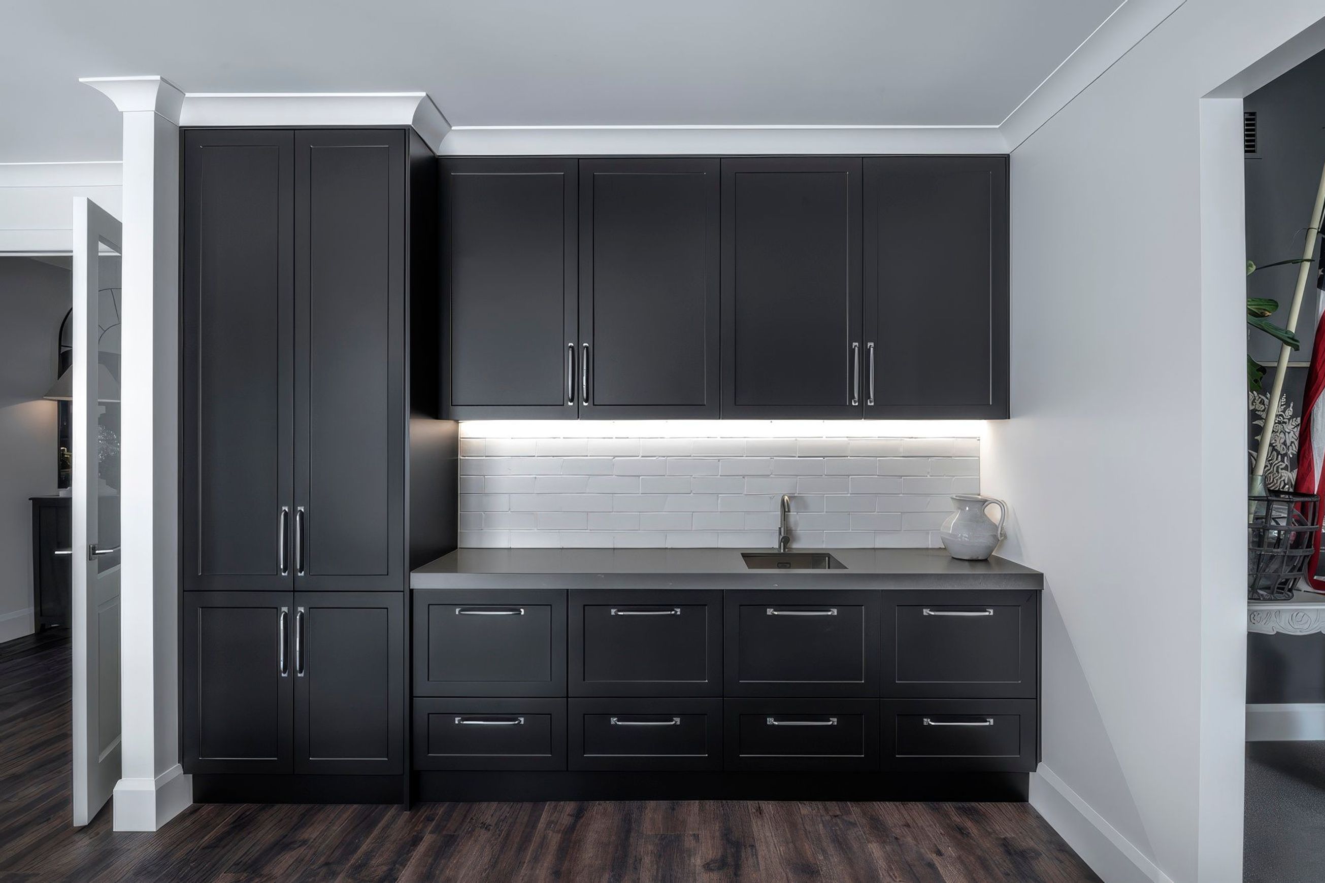 Black l Durostyle Kitchen Cabinet Doors