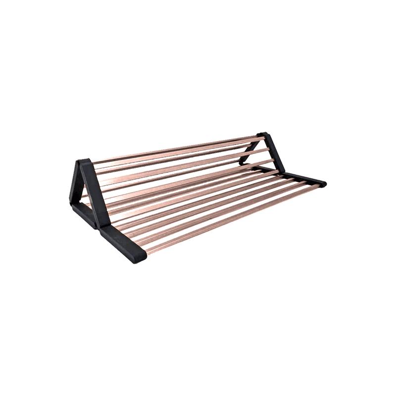 Aspen Roll-Up Hot Mat 480x480mm Brushed Copper