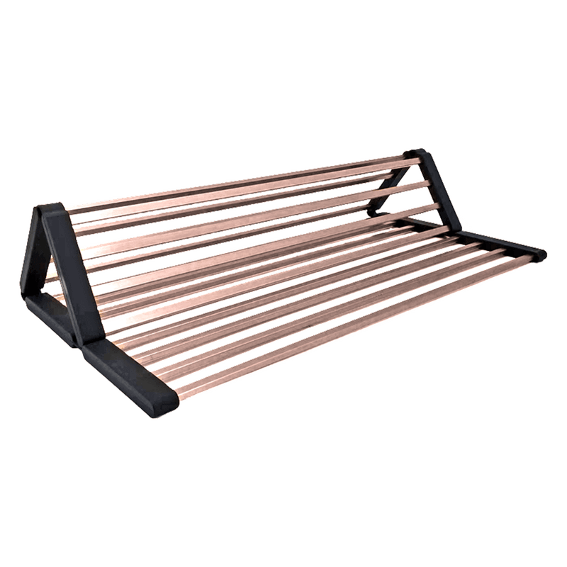Aspen Roll-Up Hot Mat 480x480mm Brushed Copper