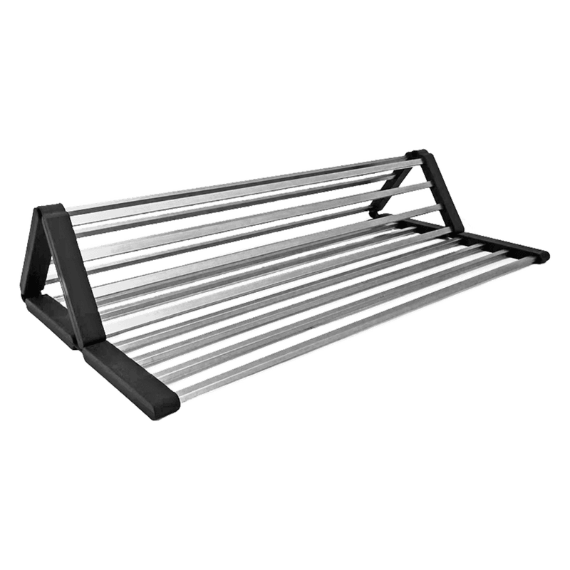 Aspen Roll-Up Hot Mat 480x480mm Brushed Stainless