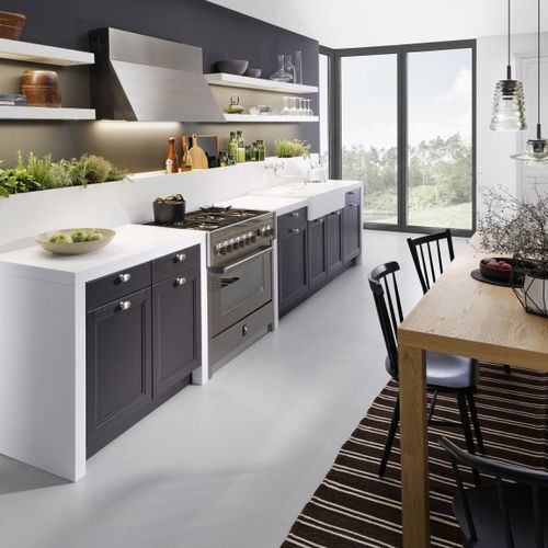 Avenida Wood Veneer Kitchen Cabinetry