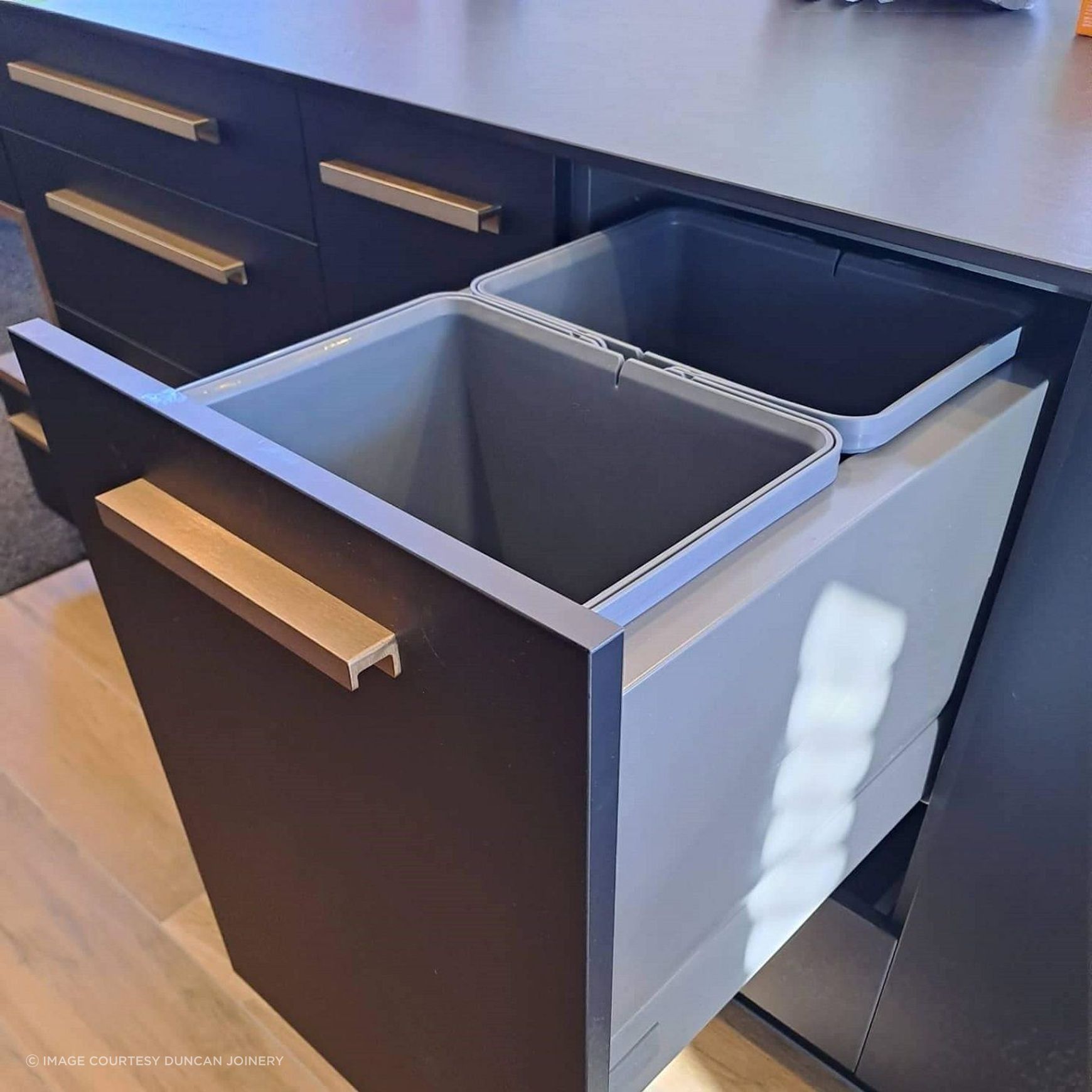 Tanova Designer Series Pull Out Kitchen Bins