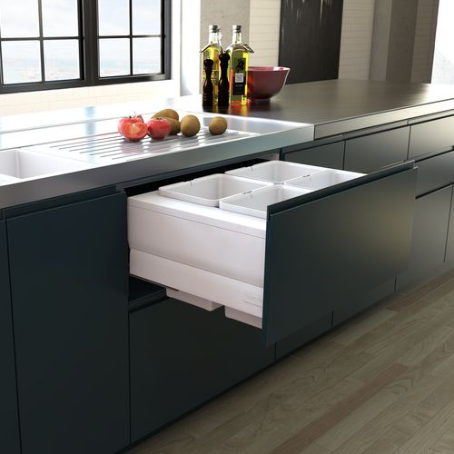 Tanova Designer Series Pull Out Kitchen Bins